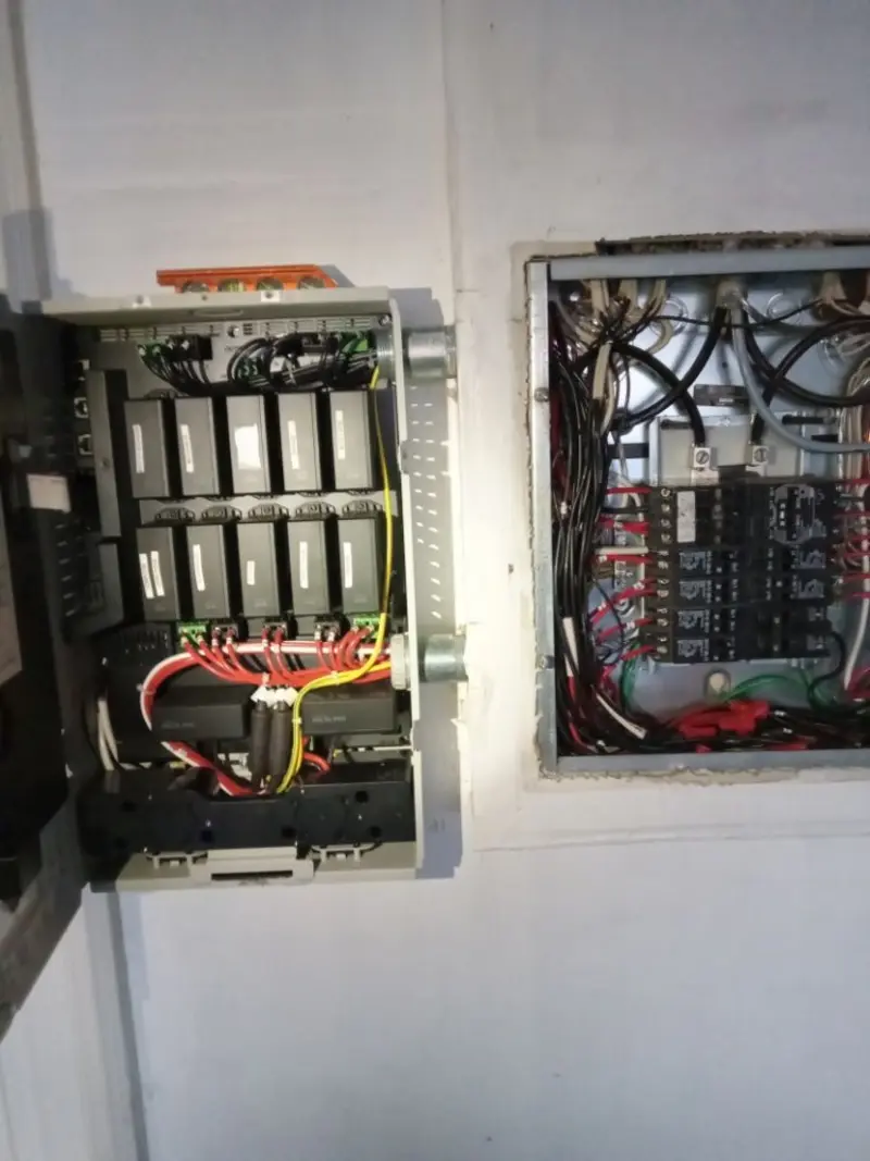 Electrical panel upgrade completed for Commercial Electrician Services in Monroe